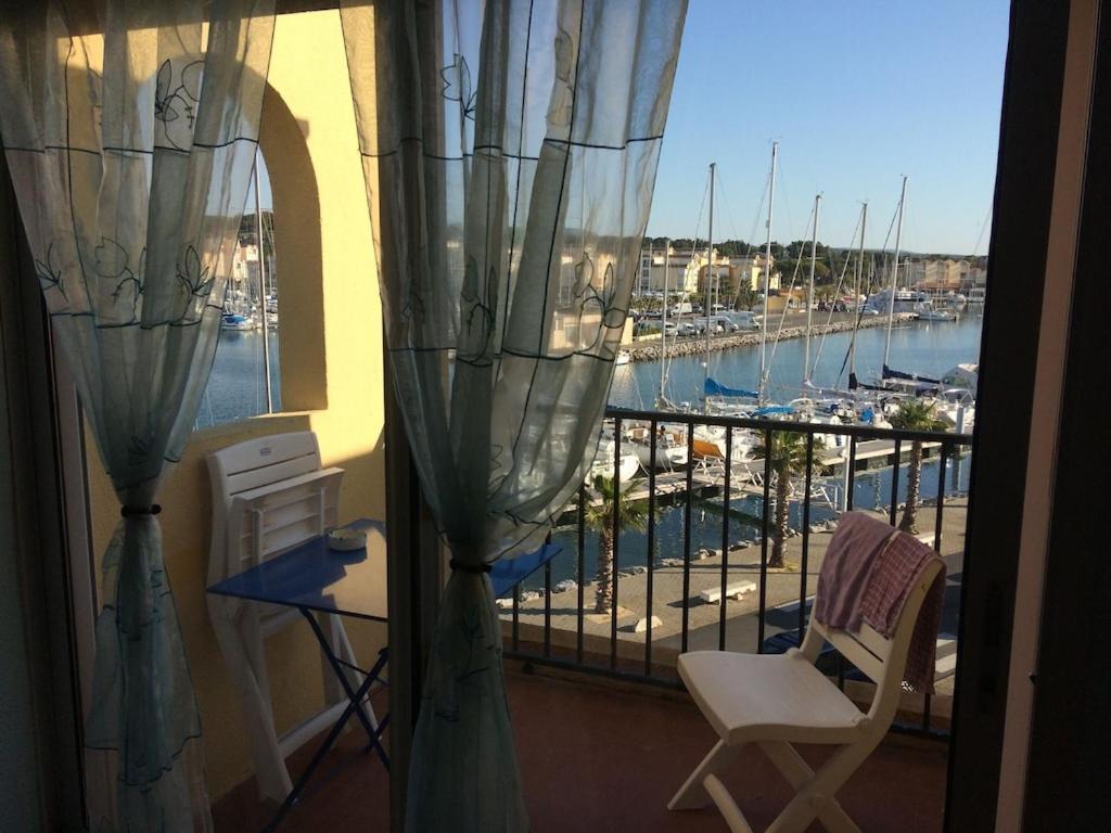 Gruissan Appartement Calme, Vue Sur Port De Plaisance -Clim, Empl.Parking 외부 사진