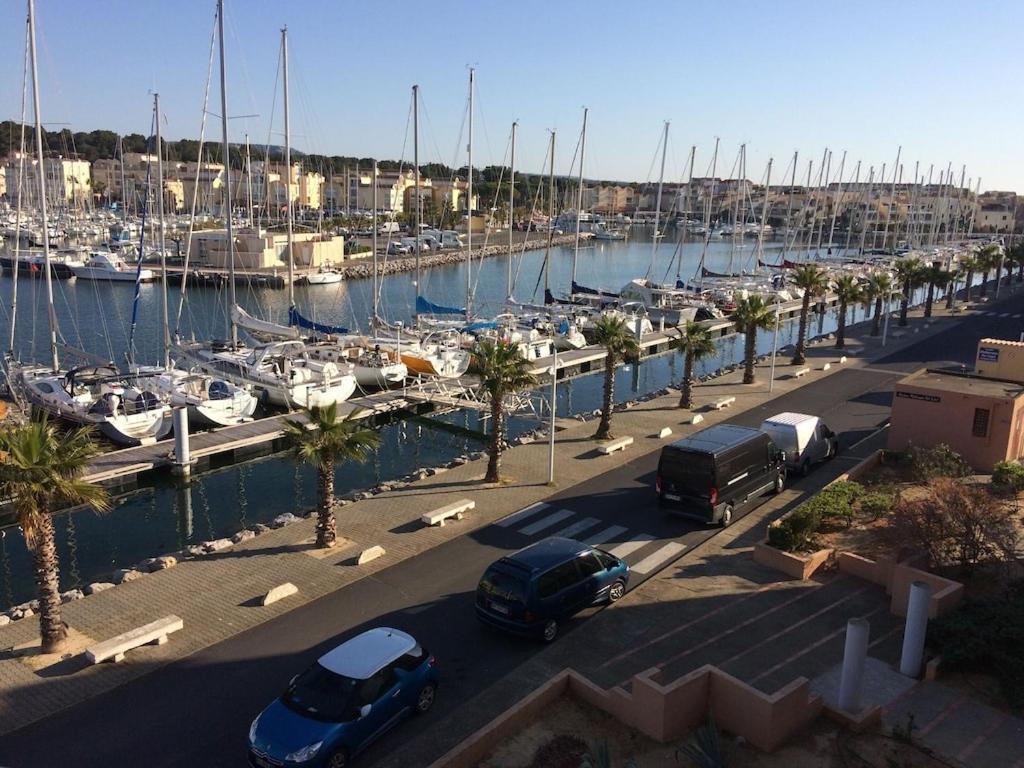 Gruissan Appartement Calme, Vue Sur Port De Plaisance -Clim, Empl.Parking 외부 사진